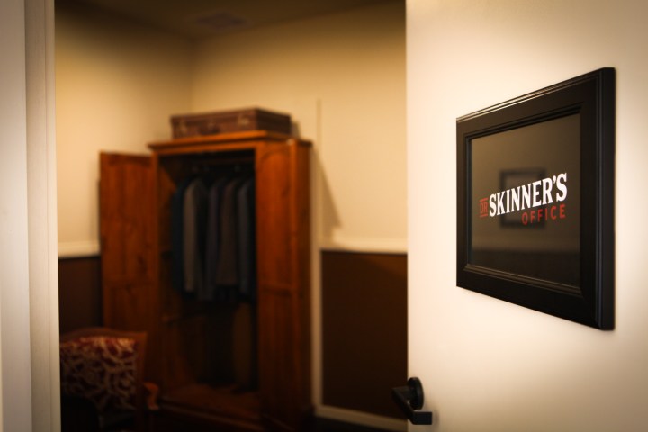 Dr Skinner's Office Escape Room Entrance